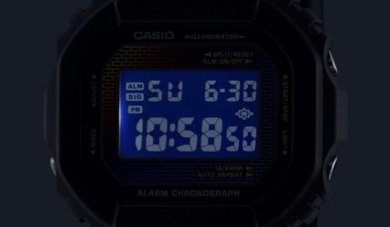 Подсветка на CASIO G-SHOK серии DW-5600
